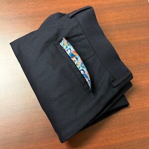 Robert Graham Dress Pants Mens Size 42 Trousers Tailored Wool Silk Linen 6KOOU1‎